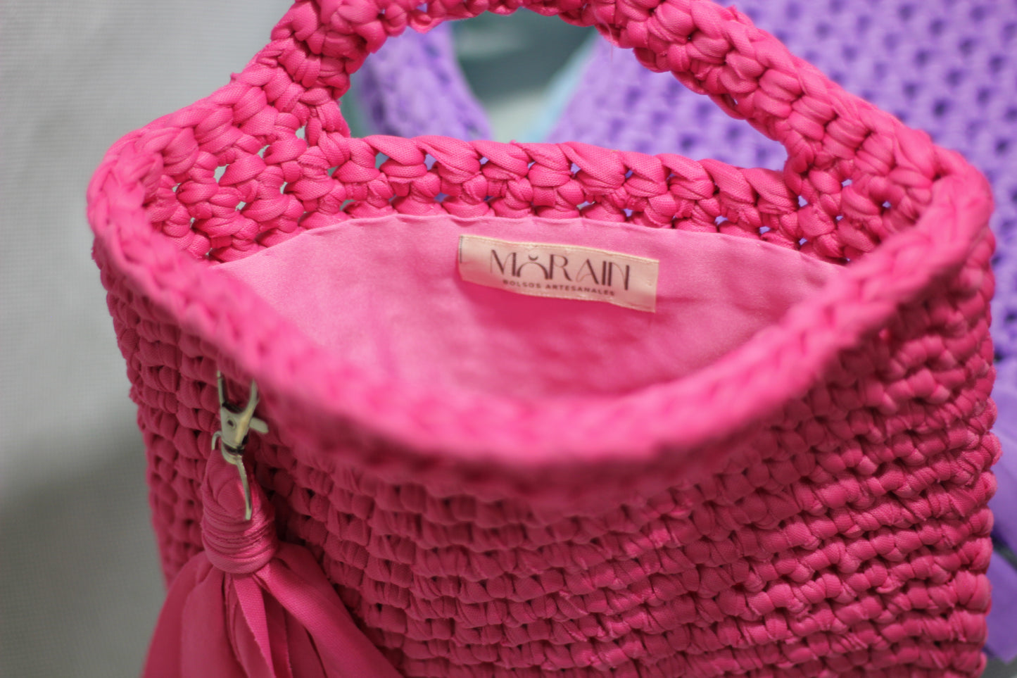 Bolso Amanecer Rosa Suave
