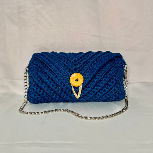 Bolso Medianoche Azul Petróleo